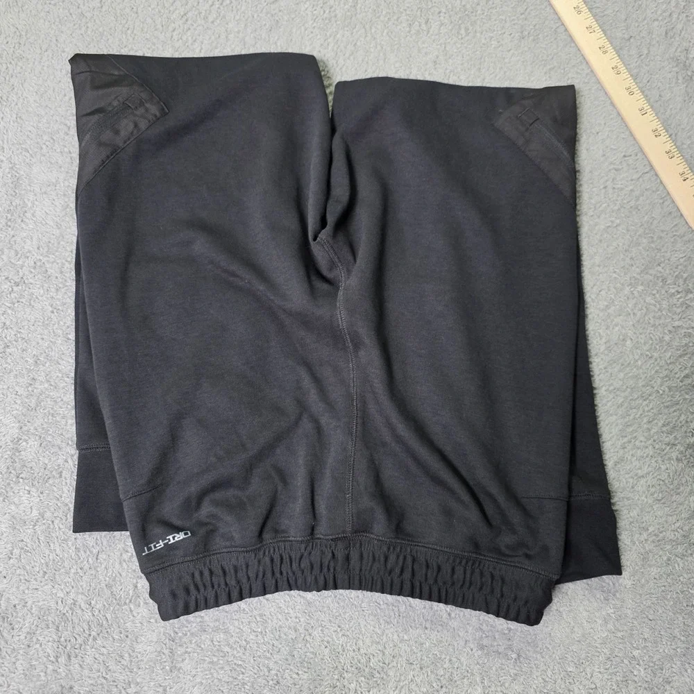 Jordan Mens Small Jogger Pants Black Dri-FIT Utility Zip Pocket Sweatpants